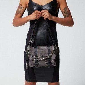 Sacs A.S.98 Ewart Femme Grise | FR-860379AMQ