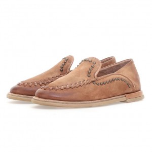 flat shoes A.S.98 Tami Femme Kaki | FR-163489ONA
