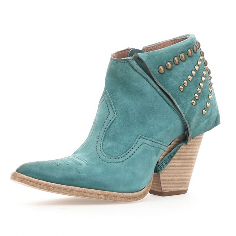 Ankle boots A.S.98 Blondie Femme Vert | FR-680219JAX