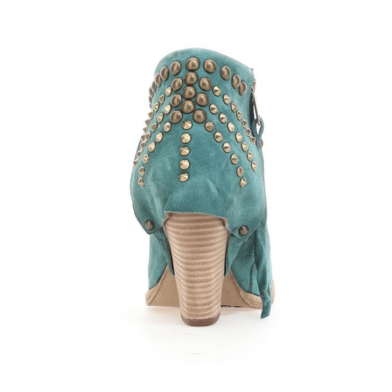 Ankle boots A.S.98 Blondie Femme Vert | FR-680219JAX