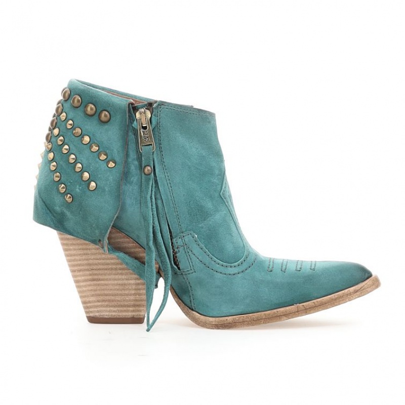 Ankle boots A.S.98 Blondie Femme Vert | FR-680219JAX