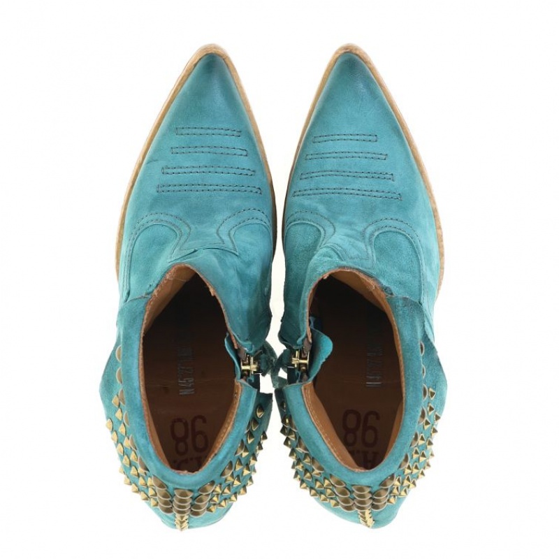 Ankle boots A.S.98 Blondie Femme Vert | FR-680219JAX