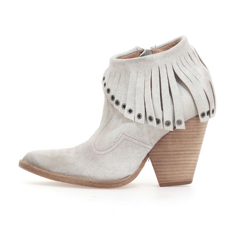 Ankle boots A.S.98 Brigit Femme Beige | FR-821607RJD
