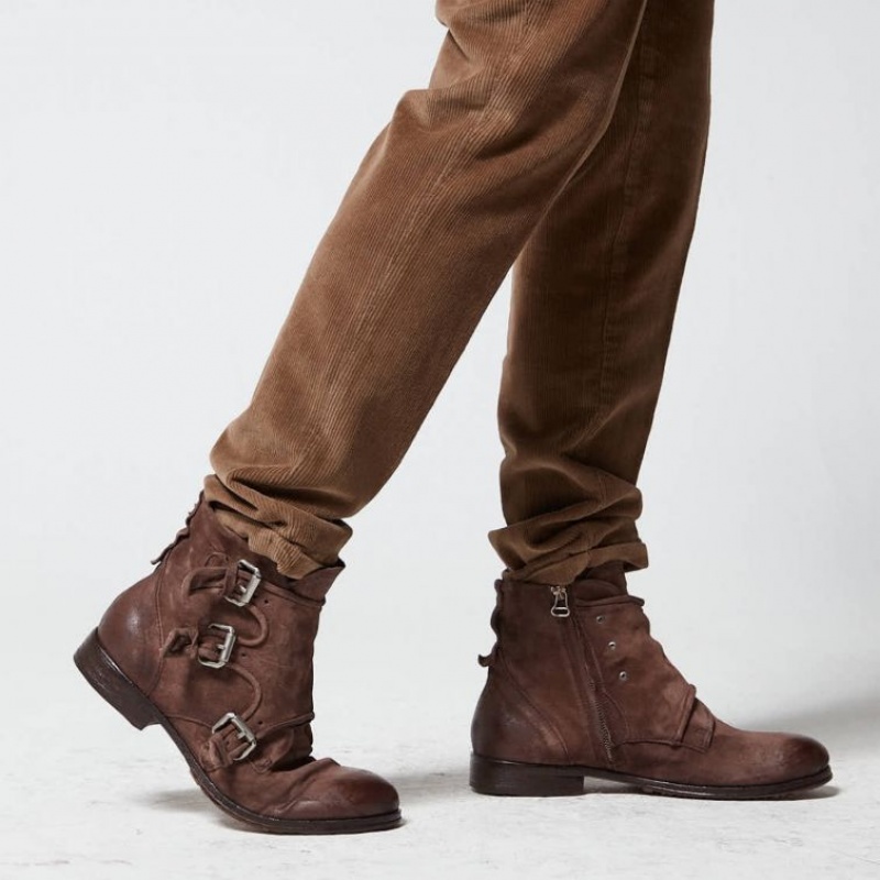Ankle boots A.S.98 Clash 401202 Homme Chocolat | FR-873916FMN