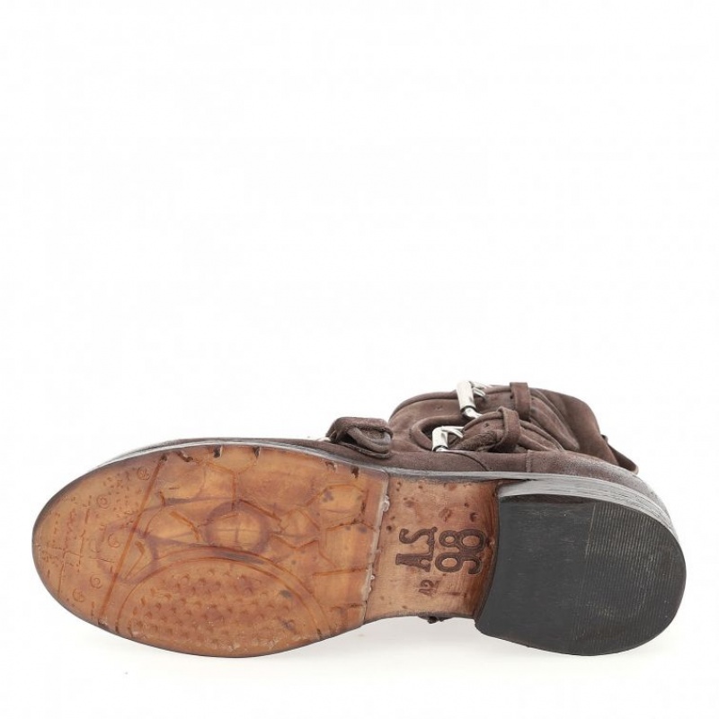 Ankle boots A.S.98 Clash 401202 Homme Chocolat | FR-873916FMN