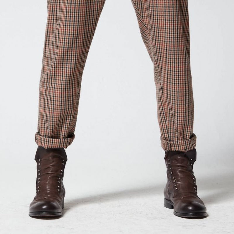 Ankle boots A.S.98 Clash 401231 Homme Chocolat | FR-659280ILD