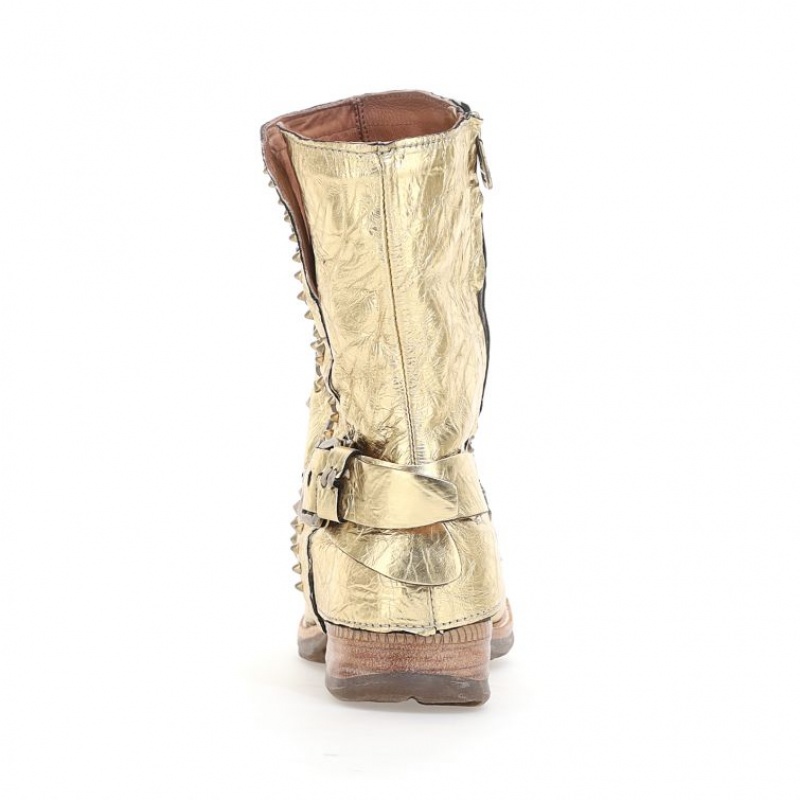 Ankle boots A.S.98 Shana Femme Doré | FR-734865GTB