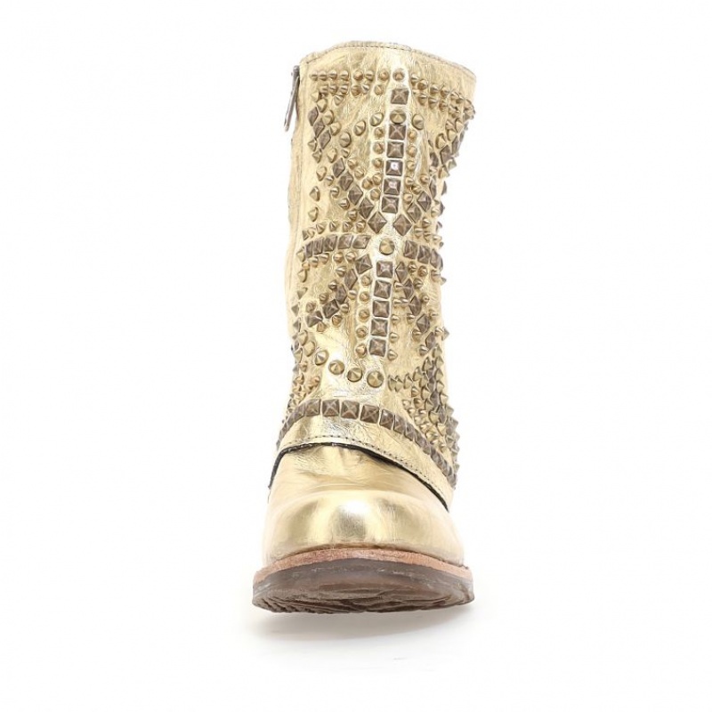Ankle boots A.S.98 Shana Femme Doré | FR-734865GTB