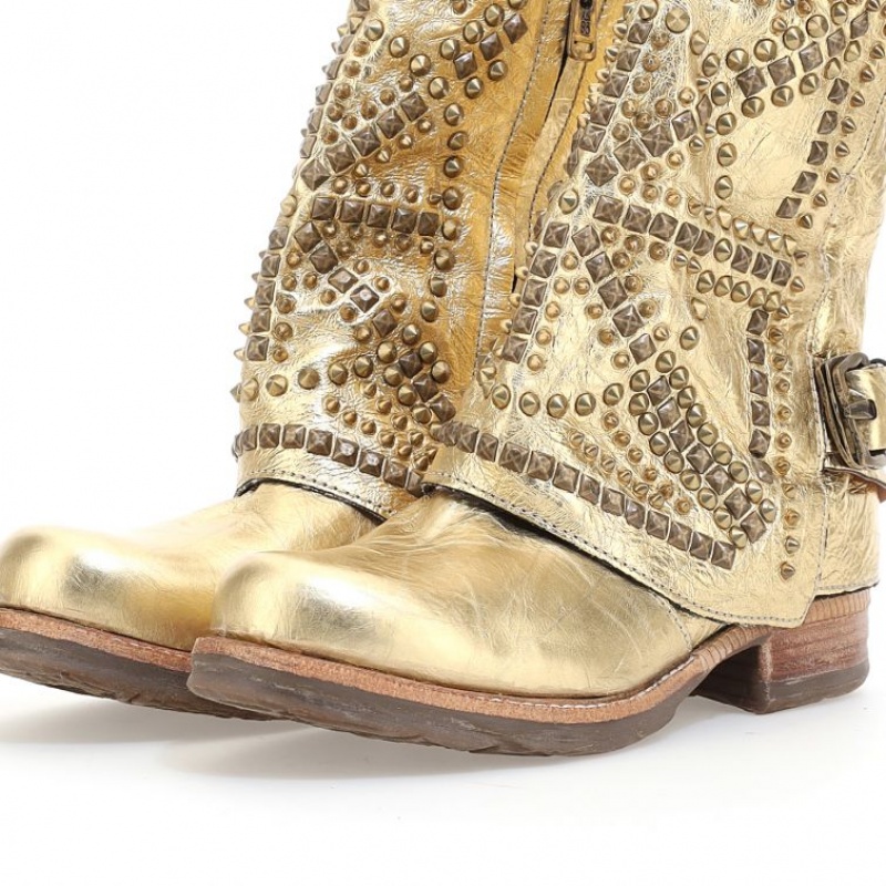 Ankle boots A.S.98 Shana Femme Doré | FR-734865GTB