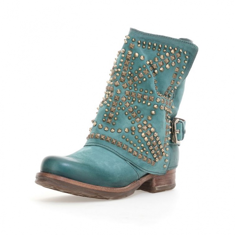 Ankle boots A.S.98 Shana Femme Vert | FR-237410CYL