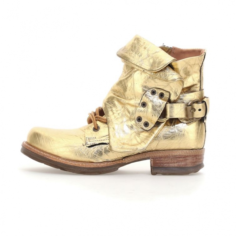 Ankle boots A.S.98 Shanice Femme Doré | FR-860431QOW