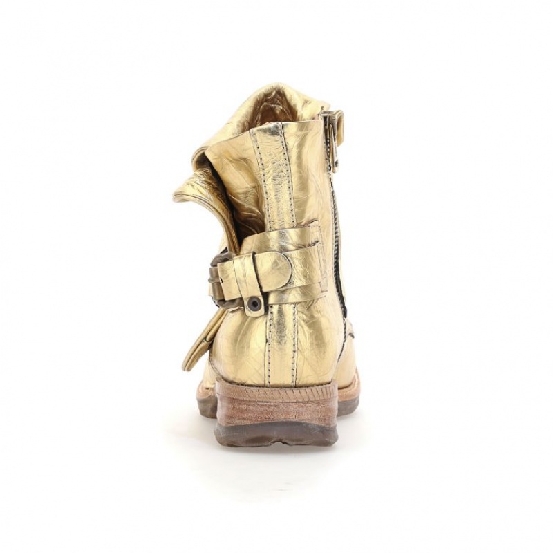 Ankle boots A.S.98 Shanice Femme Doré | FR-860431QOW