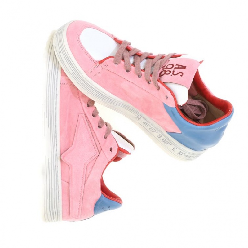 Basket A.S.98 Adria Femme Rose | FR-104956QHZ