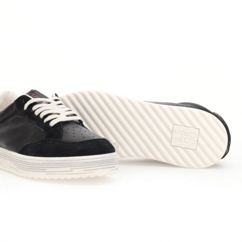 Basket A.S.98 Yorik Homme Noir | FR-591086ODP