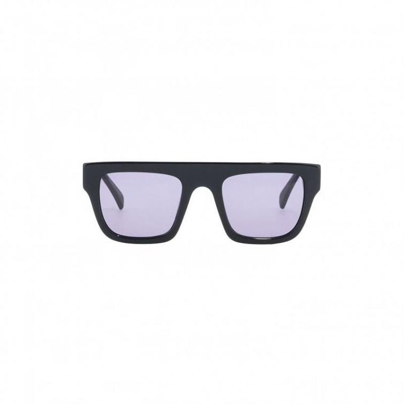Lunette de Soleil A.S.98 Dahlia Femme Noir | FR-946071FXB