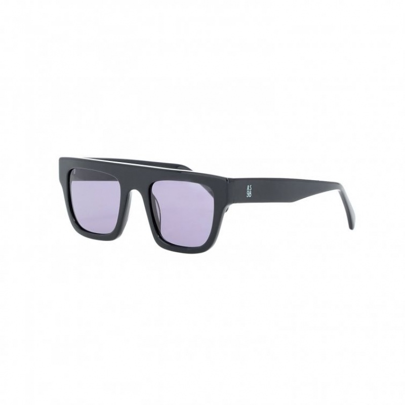 Lunette de Soleil A.S.98 Dahlia Femme Noir | FR-946071FXB