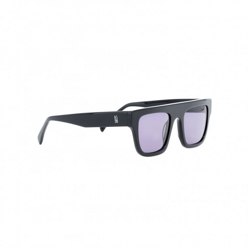 Lunette de Soleil A.S.98 Dahlia Femme Noir | FR-946071FXB