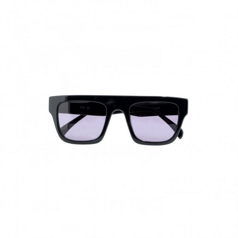 Lunette de Soleil A.S.98 Dahlia Femme Noir | FR-946071FXB