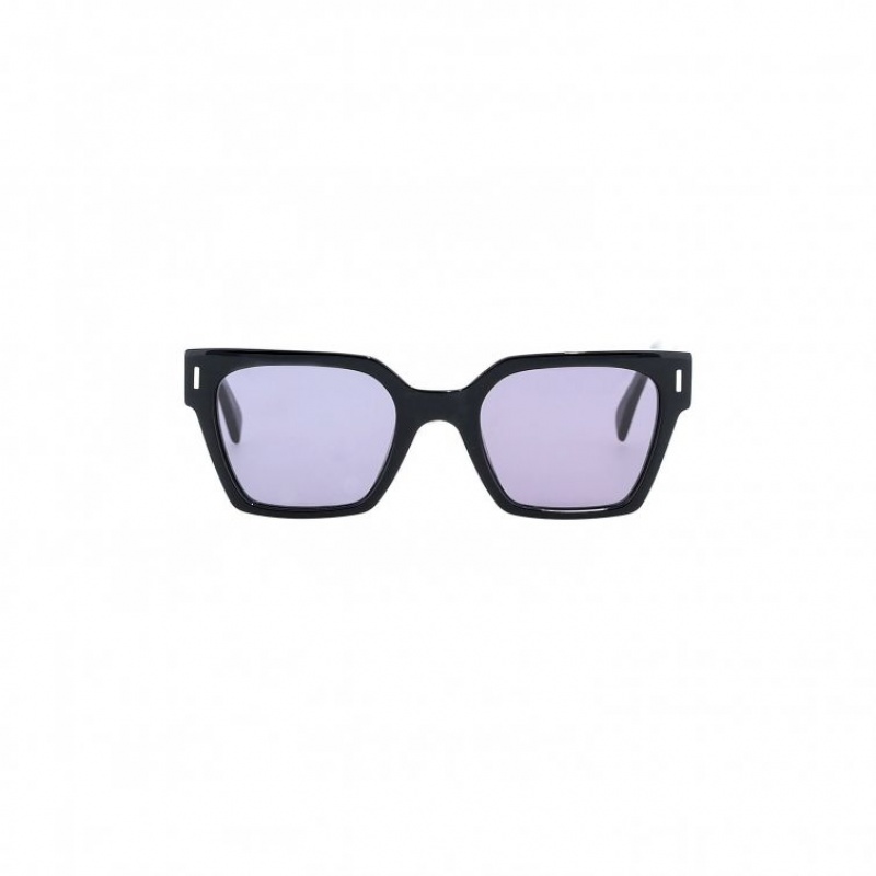 Lunette de Soleil A.S.98 Kirk Femme Noir | FR-587416DNK