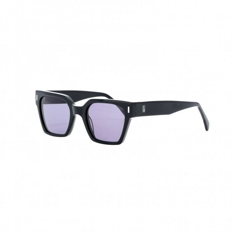 Lunette de Soleil A.S.98 Kirk Femme Noir | FR-587416DNK