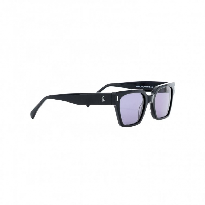 Lunette de Soleil A.S.98 Kirk Femme Noir | FR-587416DNK