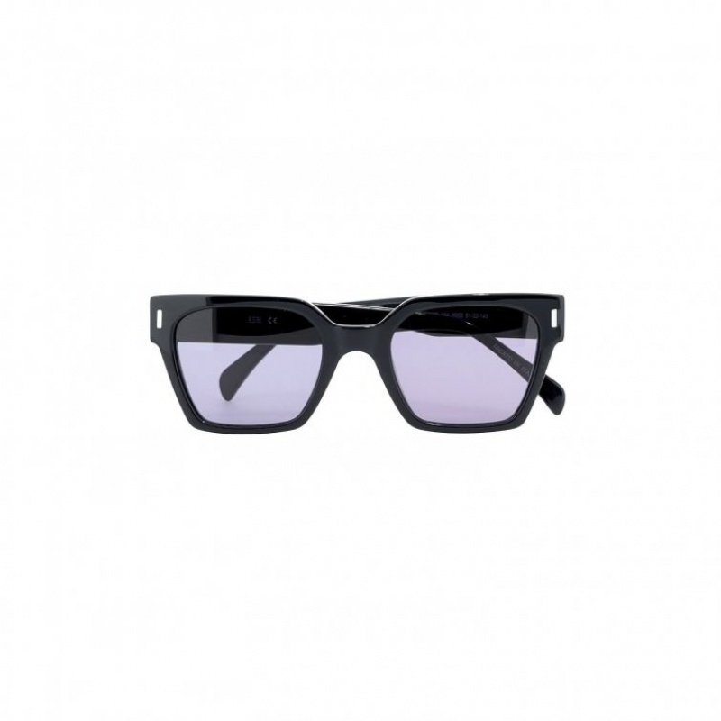 Lunette de Soleil A.S.98 Kirk Femme Noir | FR-587416DNK