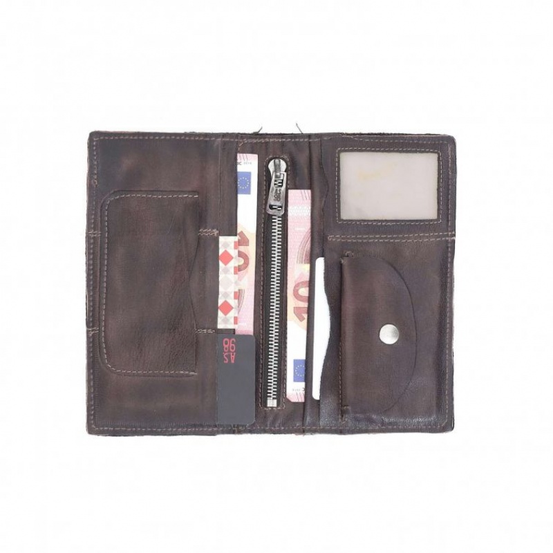 Portefeuilles A.S.98 Austen Unisex Chocolat | FR-126830HTR