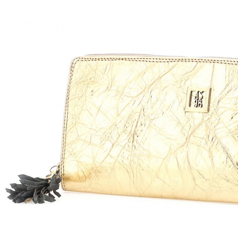 Portefeuilles A.S.98 Placida Unisex Doré | FR-802796JLE