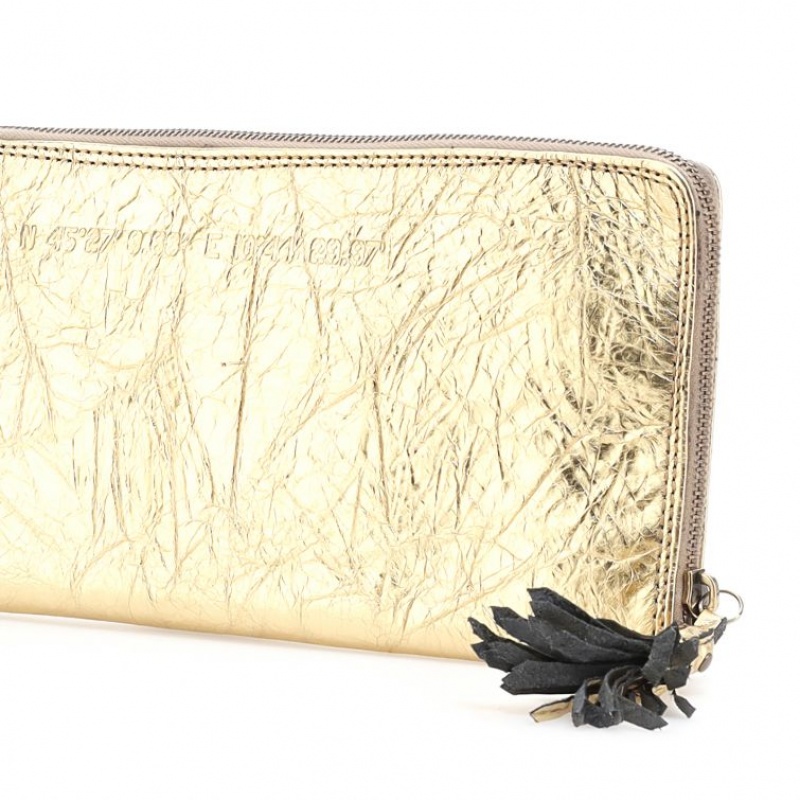 Portefeuilles A.S.98 Placida Unisex Doré | FR-802796JLE