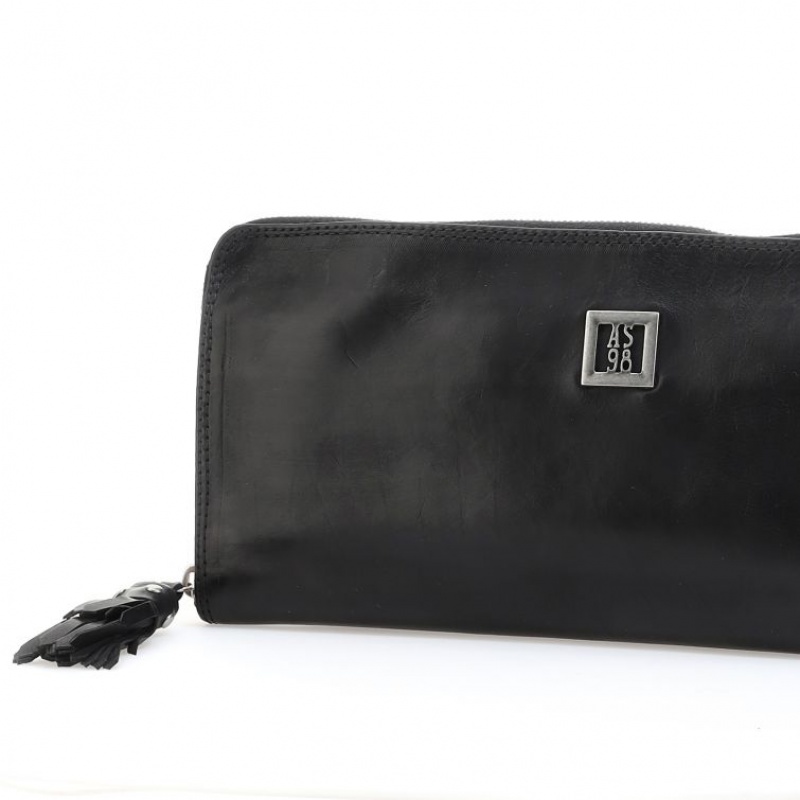 Portefeuilles A.S.98 Placida Unisex Noir | FR-905873GAI