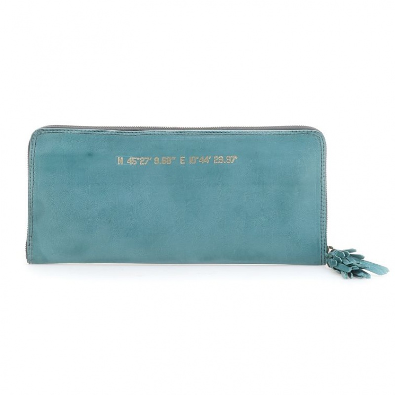 Portefeuilles A.S.98 Placida Unisex Vert | FR-291758PDY