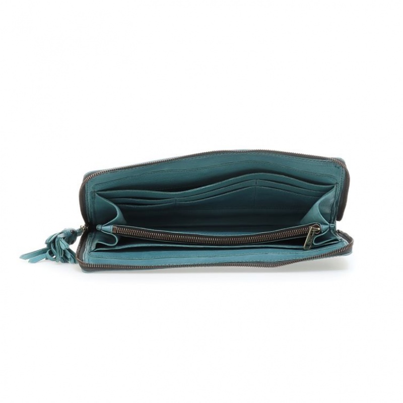 Portefeuilles A.S.98 Placida Unisex Vert | FR-291758PDY