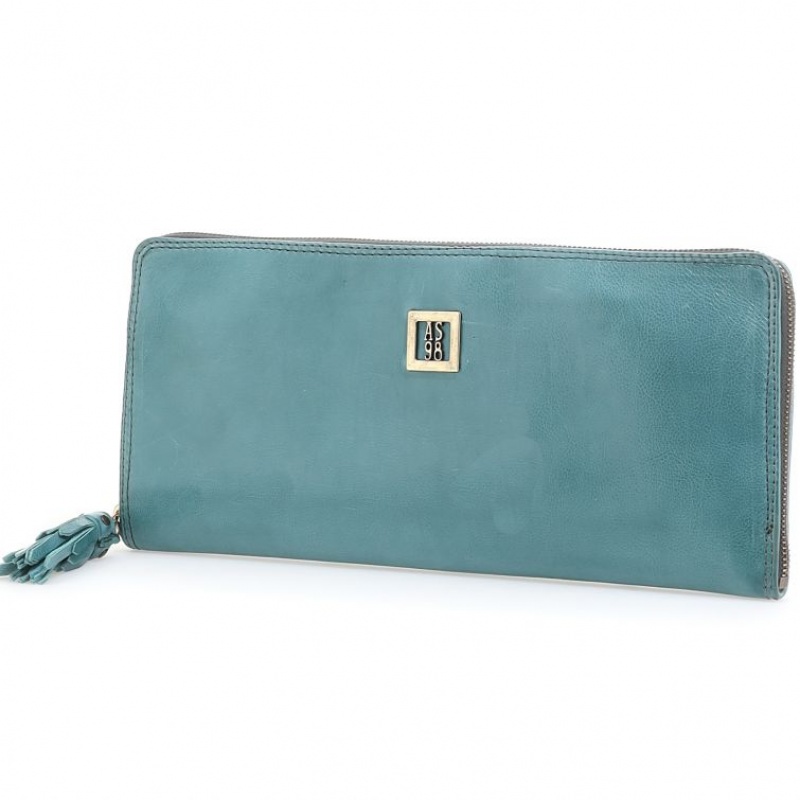 Portefeuilles A.S.98 Placida Unisex Vert | FR-291758PDY