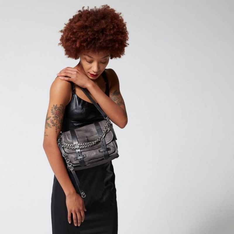 Sacs A.S.98 Ewart Femme Grise | FR-860379AMQ
