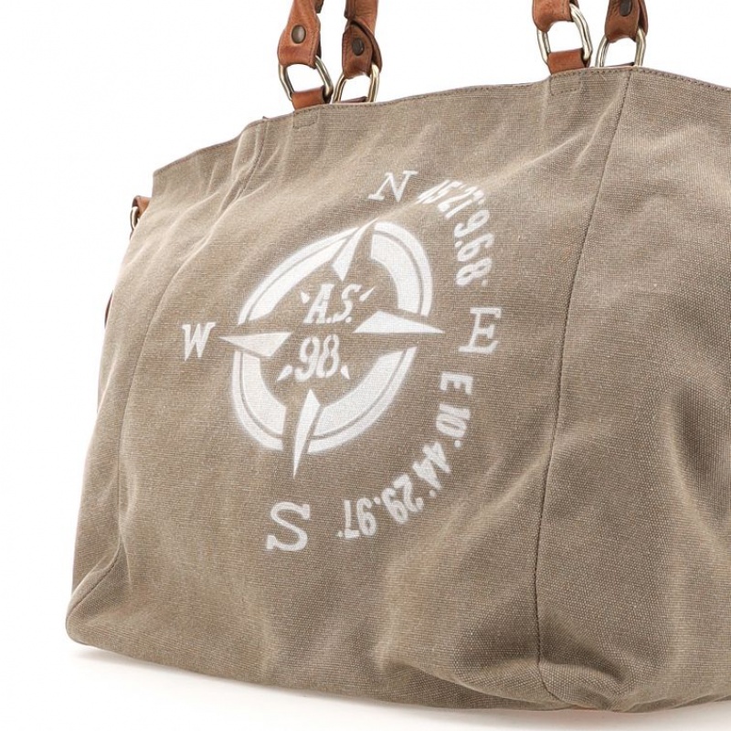 Sacs A.S.98 Garda Femme Vert Clair | FR-927304VAX