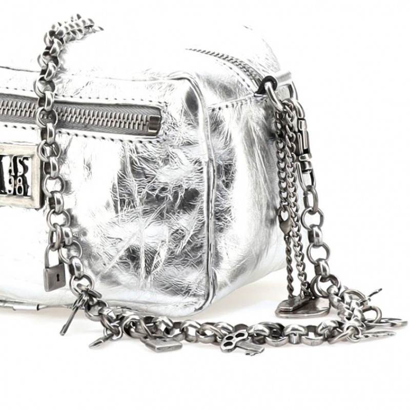 Sacs A.S.98 Soleil Femme Argent | FR-345691QSH