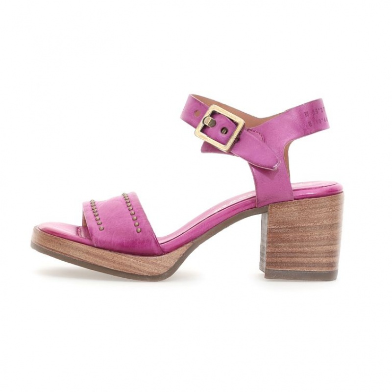 Sandale A.S.98 Abnor Femme Fushia | FR-862439FBX