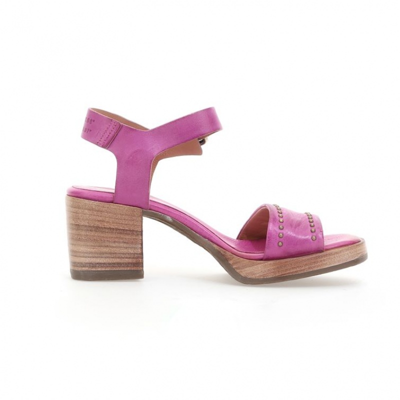 Sandale A.S.98 Abnor Femme Fushia | FR-862439FBX