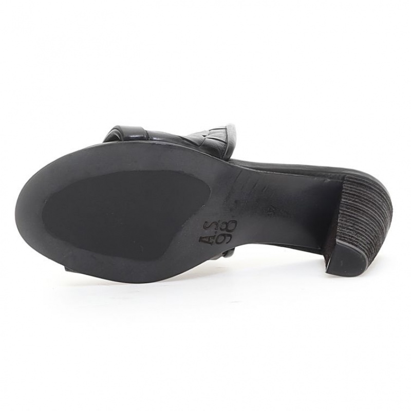 Sandale A.S.98 Bethel Femme Noir | FR-419275NGU