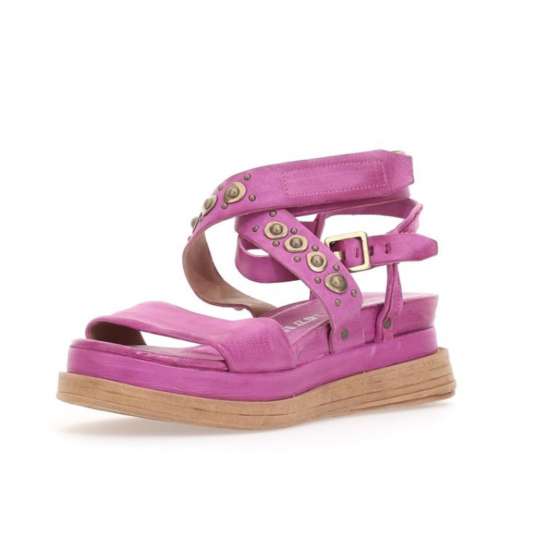 Sandale A.S.98 Ladonna Femme Fushia | FR-514276UGH