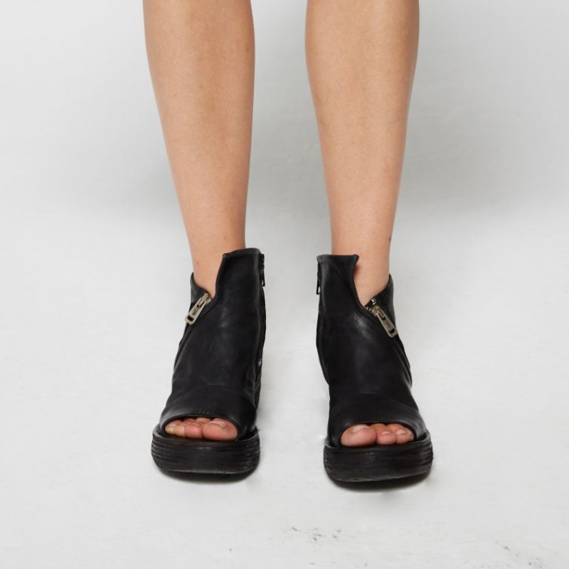 Sandale A.S.98 Nowell Femme Noir | FR-370942IUK