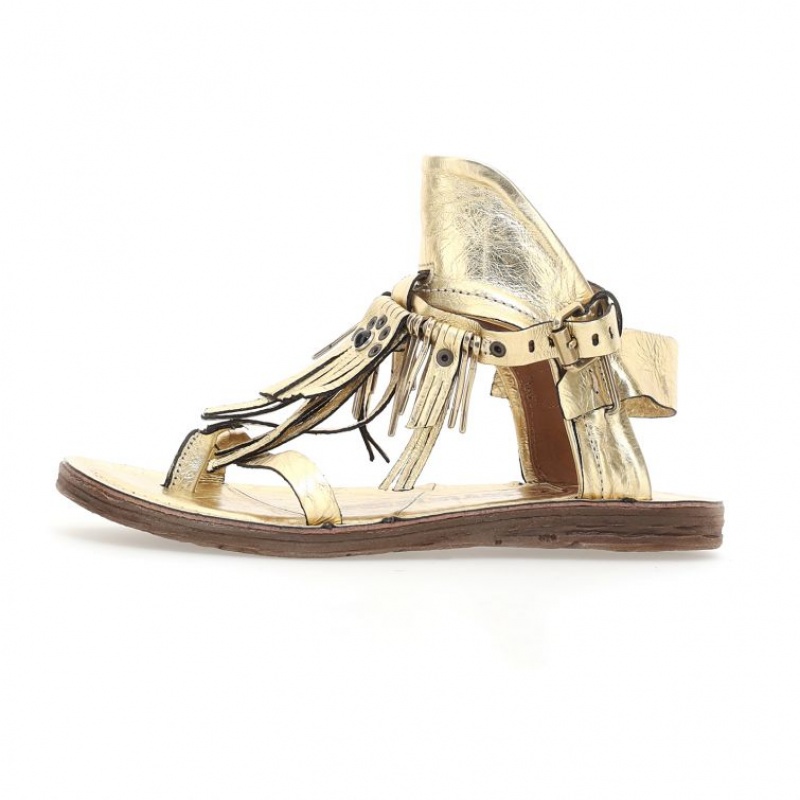 Sandale A.S.98 Reina Femme Doré | FR-983074ZBF